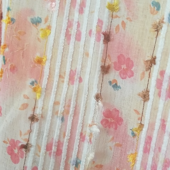 Handmade Vintage Multi Color Printed Caftan - Picture 8 of 8